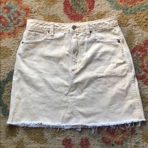 Abercrombie & Fitch Zoe Natural Rise A-Line Skirt